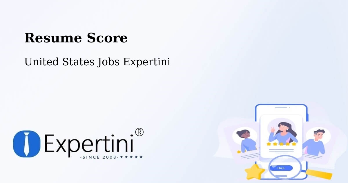 Resume Score & Job Description Match Tool – Coppell - United States Jobs Expertini